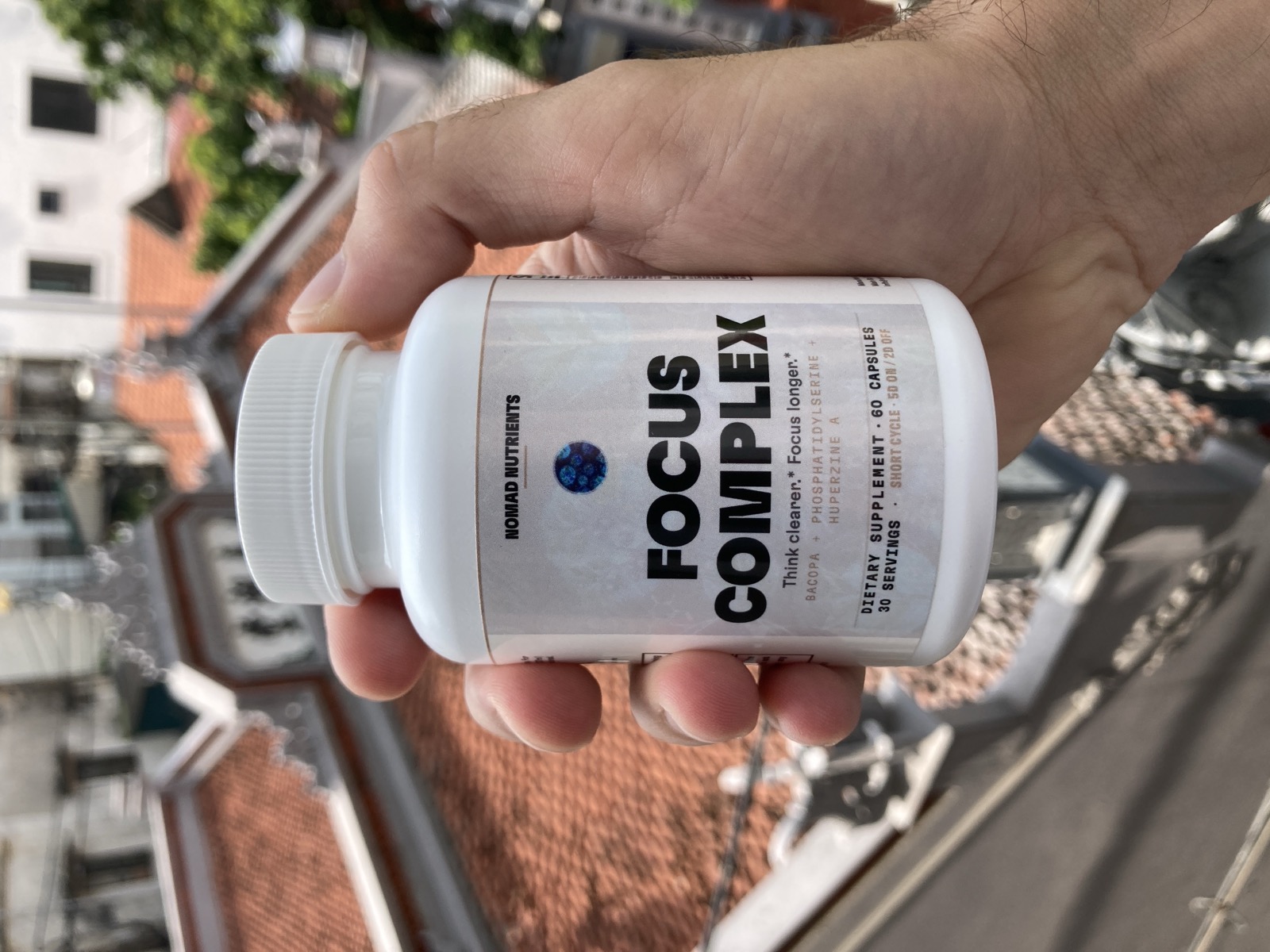 Focus Complex, held up on a Hanoi rooftop